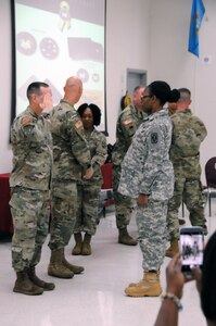 Army Reserve medical Soldiers receive recognition for service