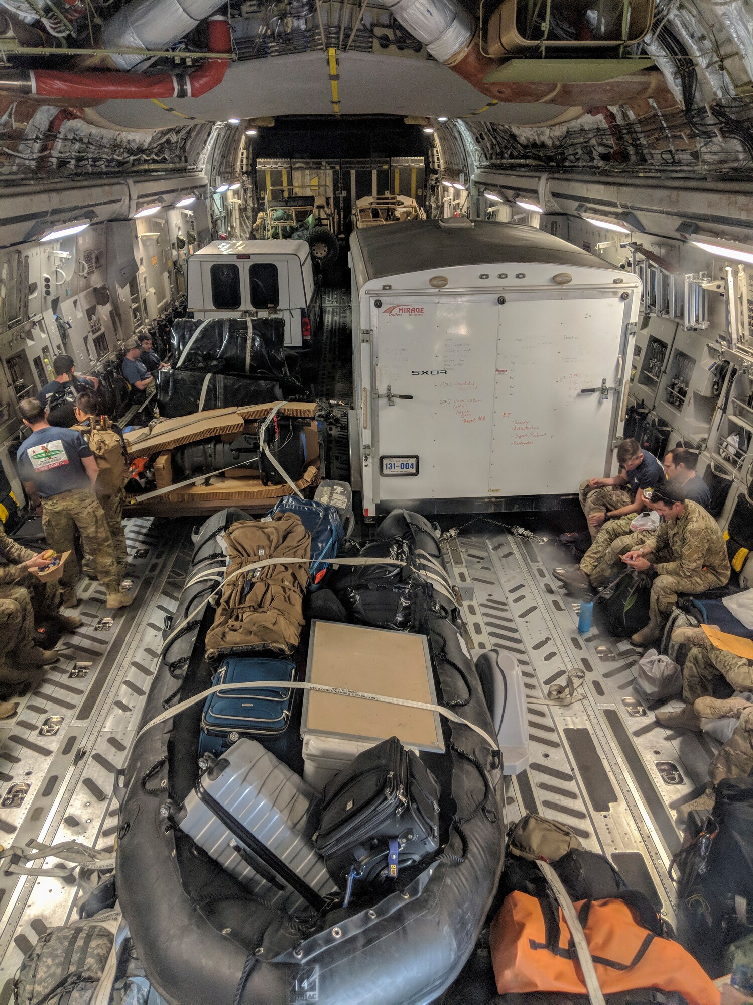 Alaska Guardsmen respond to Hurricane Florence.