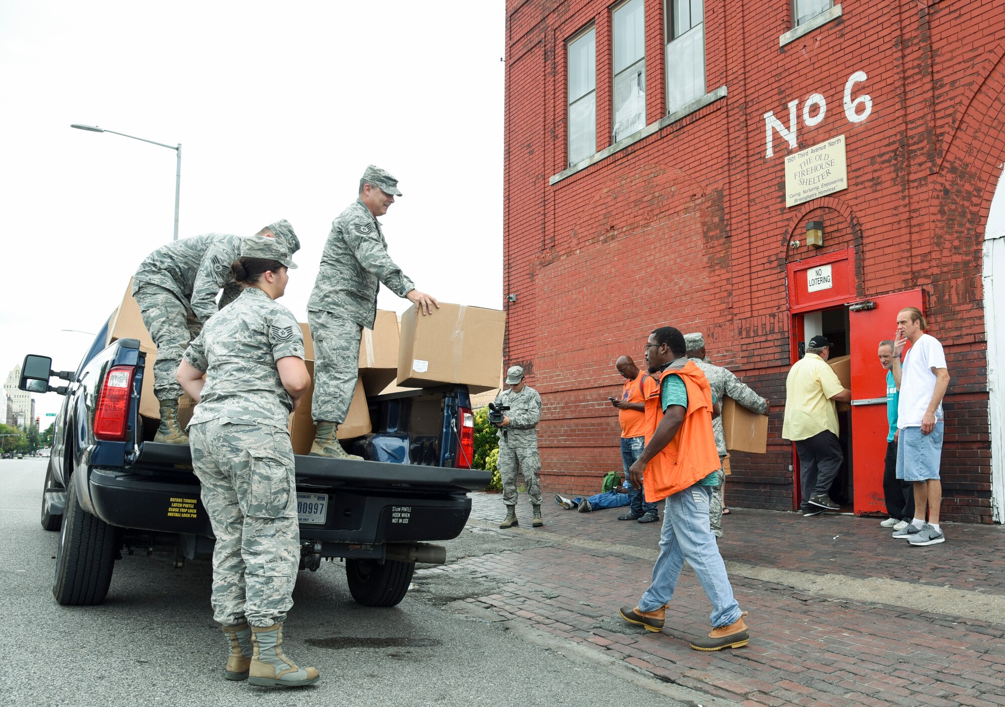Shelter Receives Food in Time of Need