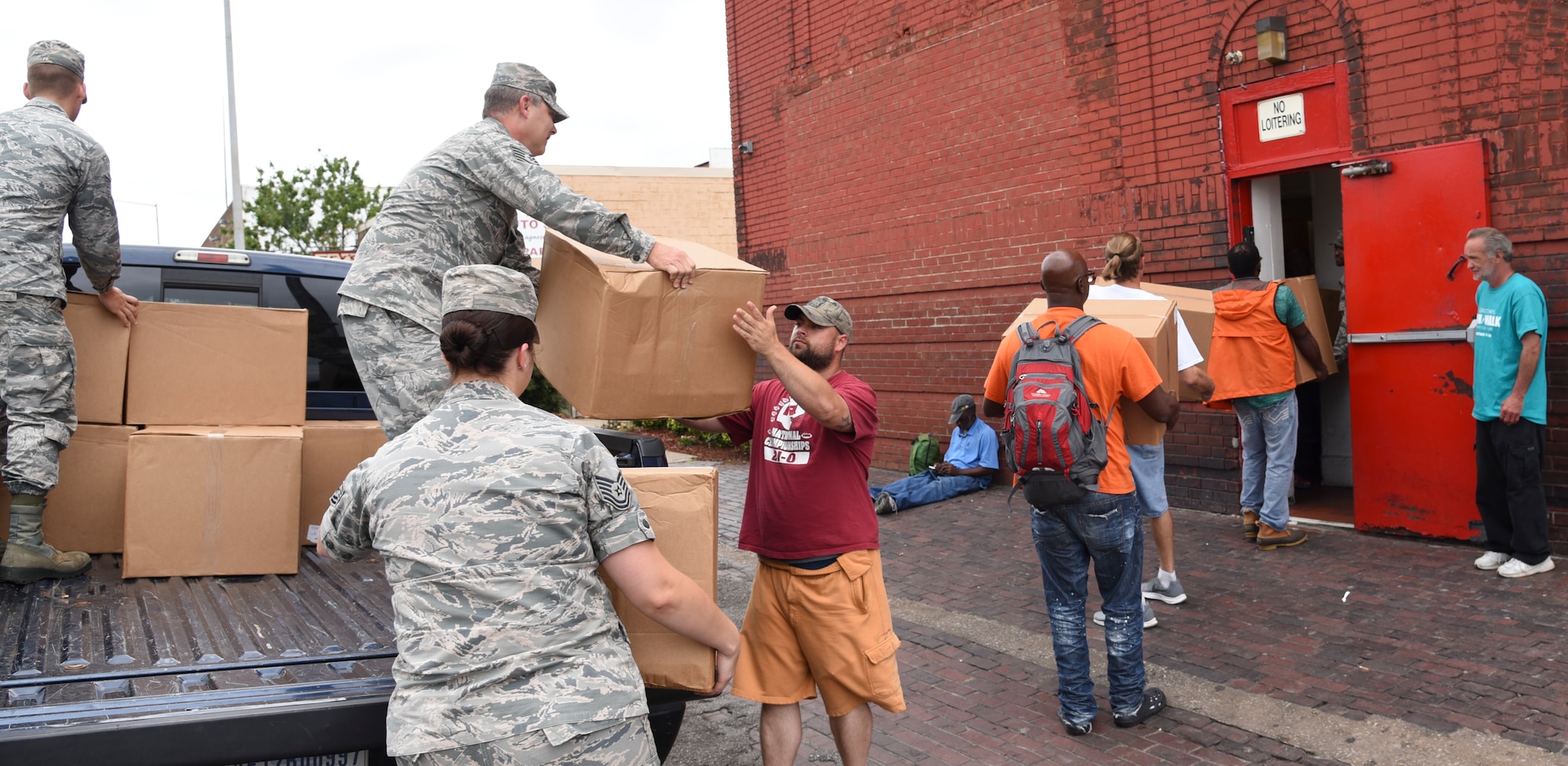 Shelter Receives Food in Time of Need