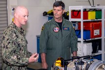 U.S. Navy Adm. William Moran visits MCAS Iwakuni