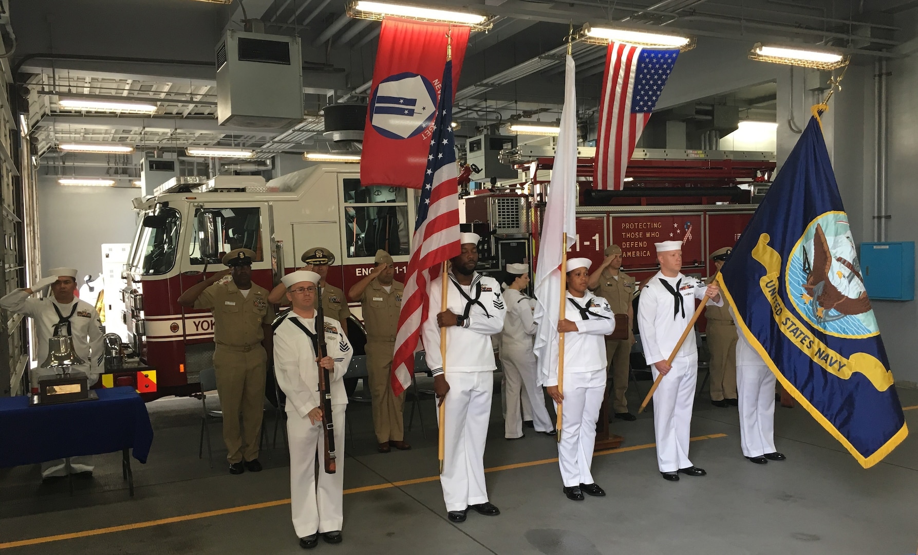 DDYJ leadership participates in Command Fleet Activity, Yokosuka 9/11 Remembrance Ceremony