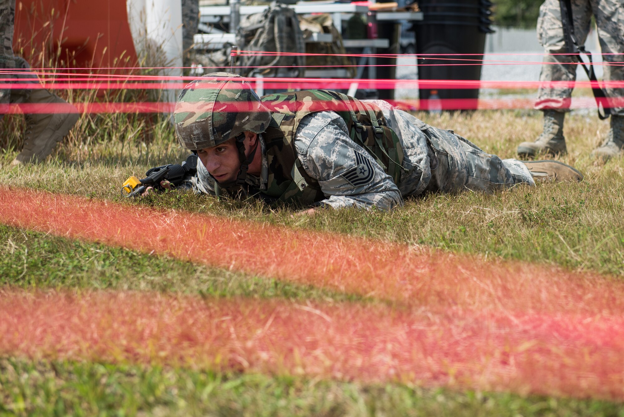 201st RED HORSE conduct field training exercise.