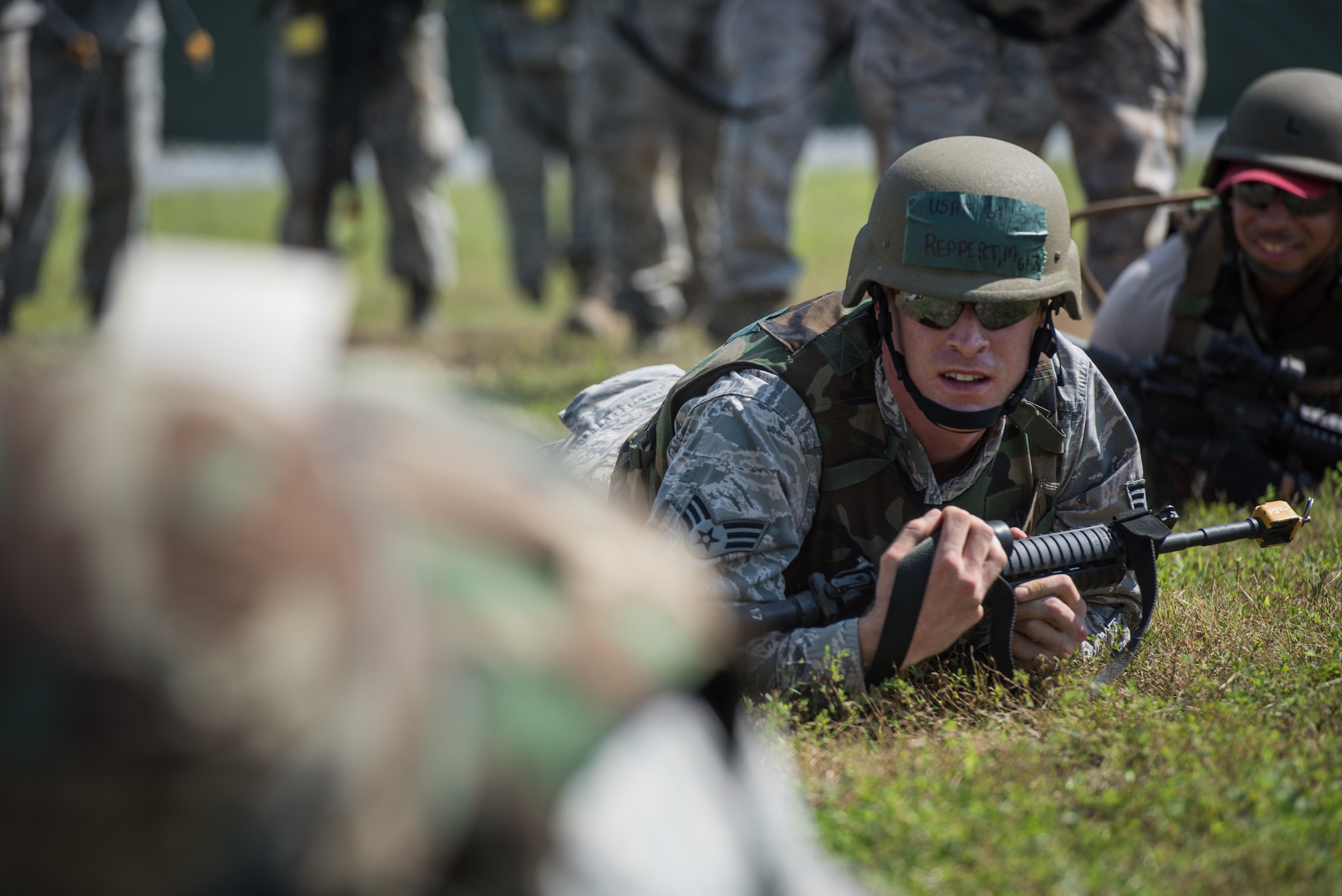 201st RED HORSE conduct field training exercise.