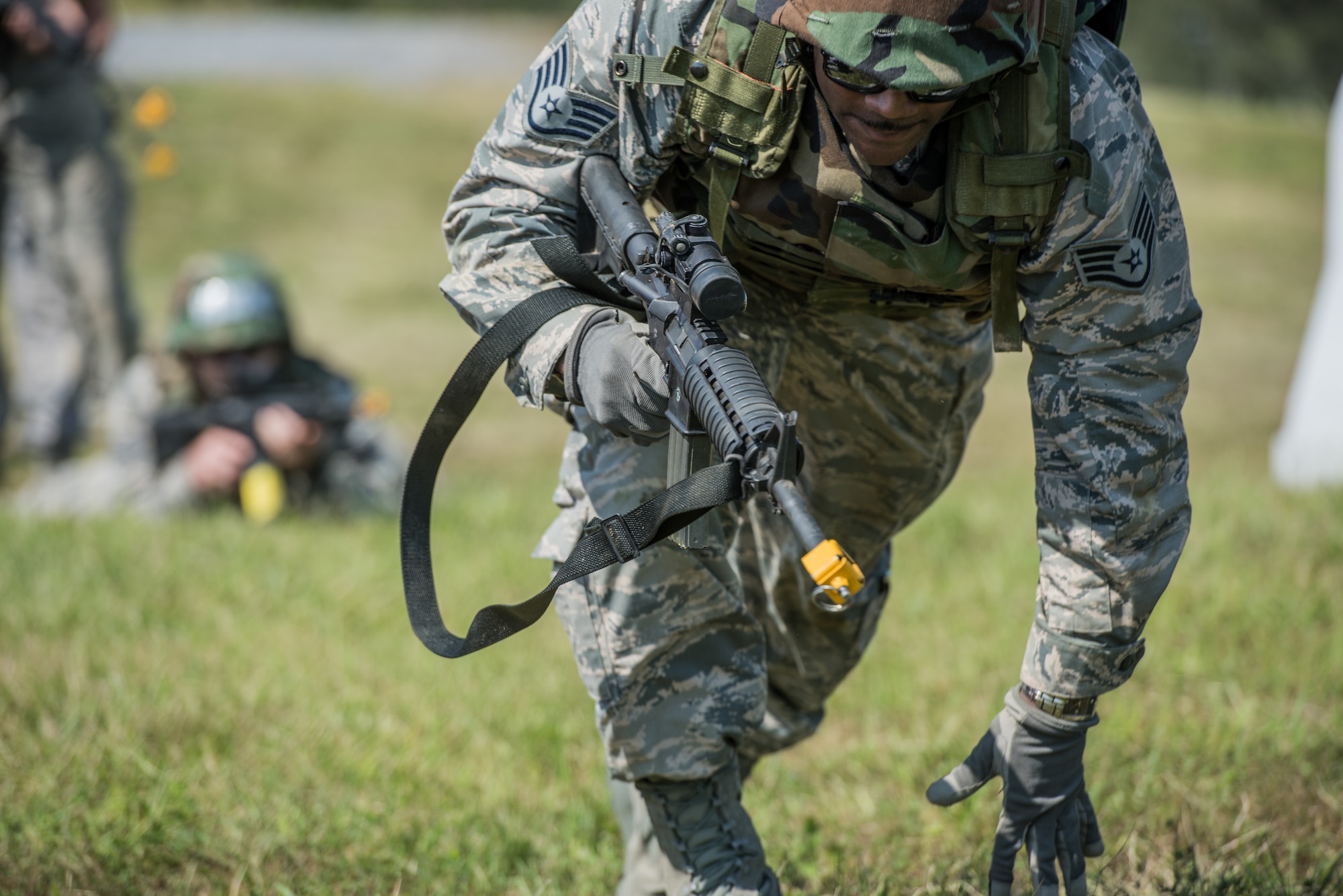 201st RED HORSE conduct field training exercise.