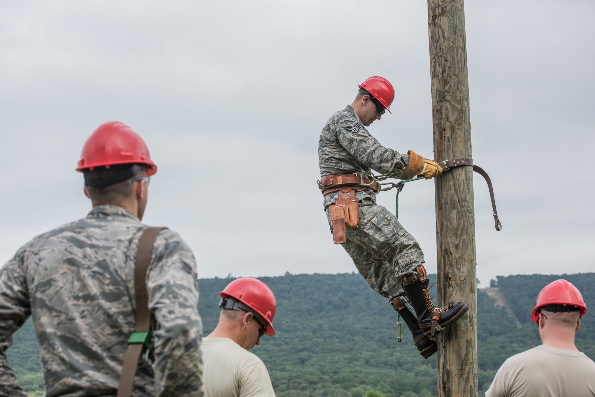 201st RED HORSE conduct field training exercise.