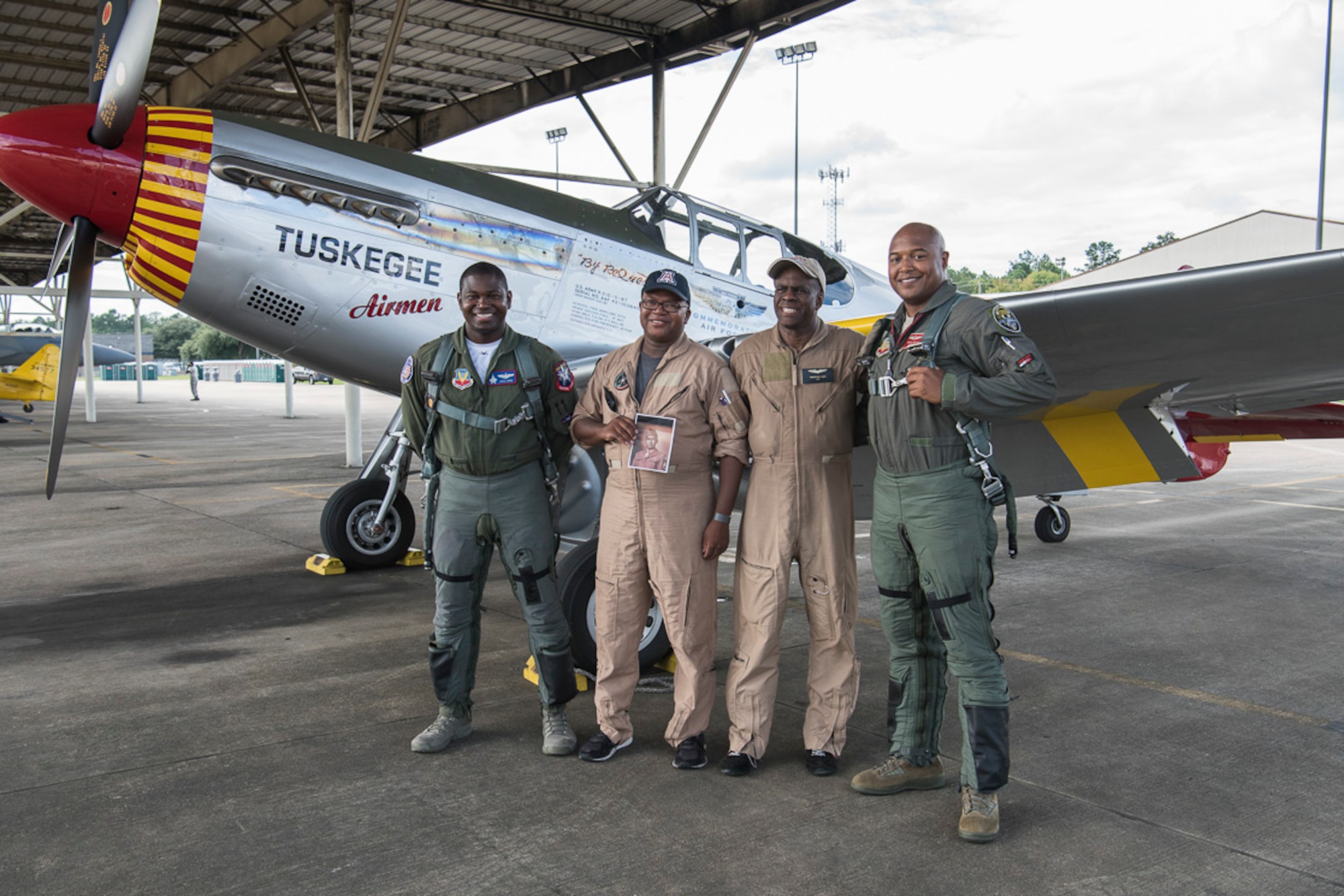 Red Tail Legacy Flight pilots