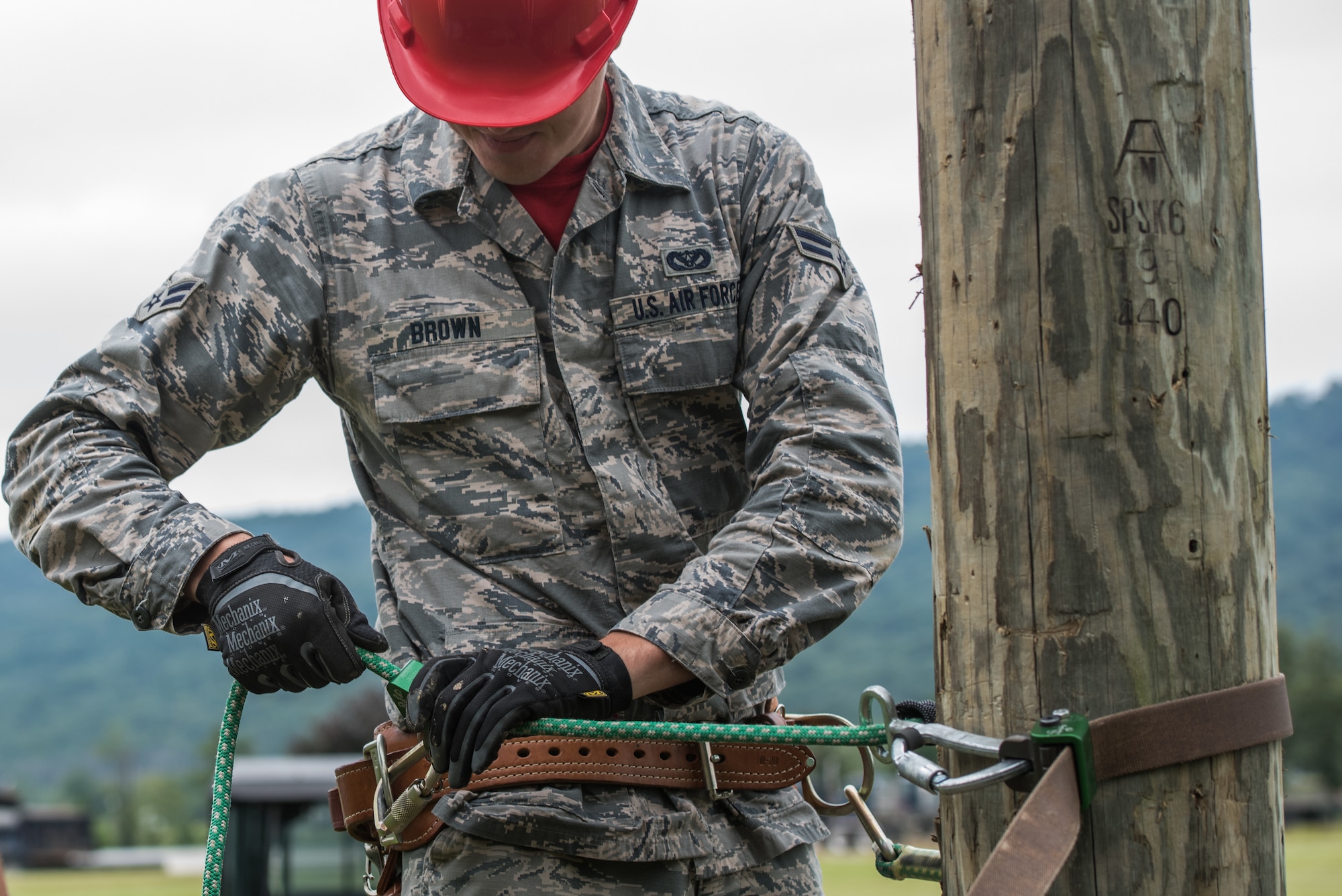 201st RED HORSE conduct field training exercise.