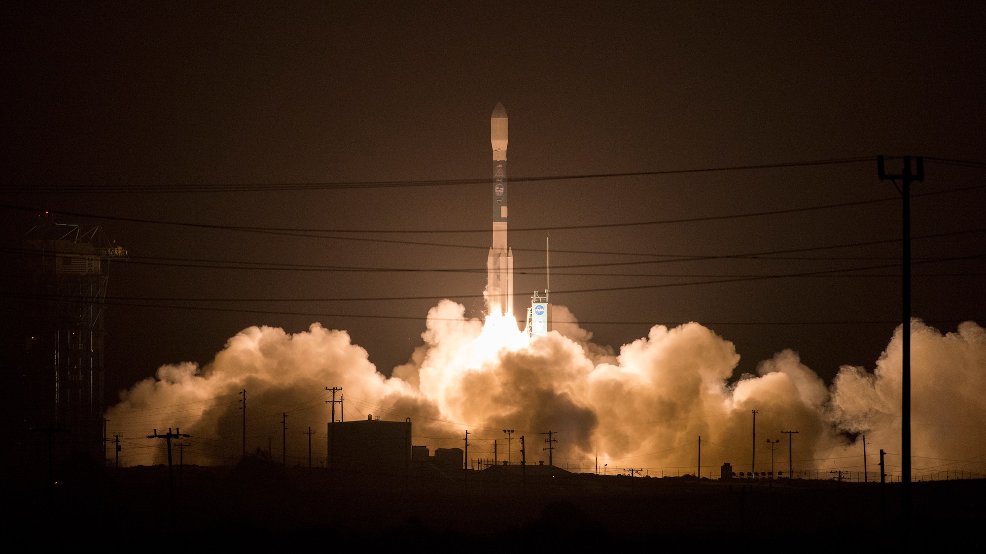 A United Launch Alliance (ULA) Delta II rocket carrying NASA’s Ice, Cloud and land Elevation Satellite-2 (ICESat-2) spacecraft lifted off from Space Launch Complex-2 on Sept. 15 at 6:02 a.m. PDT. This marks the final mission of the Delta II rocket, which first launched on Feb. 14, 1989, and launched 155 times including ICESat-2. (U.S. Air Force photo by Senior Airman Clayton Wear/Released)