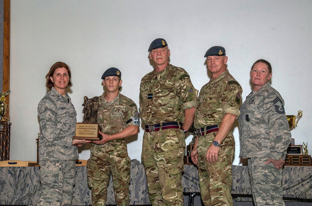 Outstanding Defender Award - Lance Corporal Adam Butler