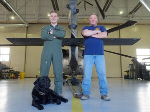 Father and son serve in the Alaska Air National Guard.