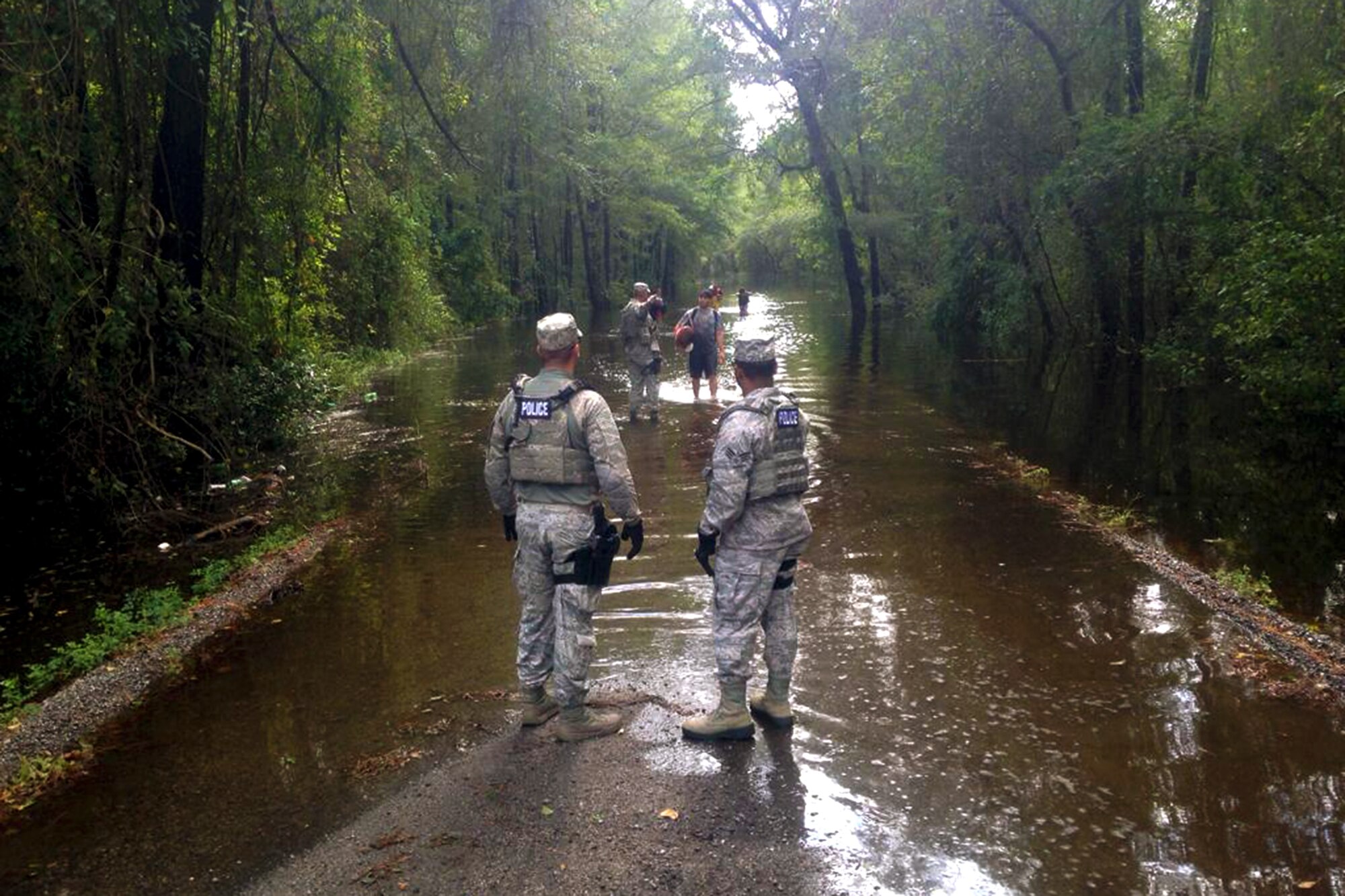 South Carolina National Guard responds to Tropical Florence flood relief
