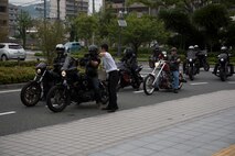 Motorcycle clubs give back to Iwakuni City