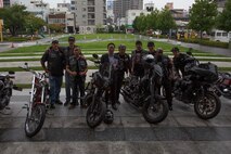 Motorcycle clubs give back to Iwakuni City