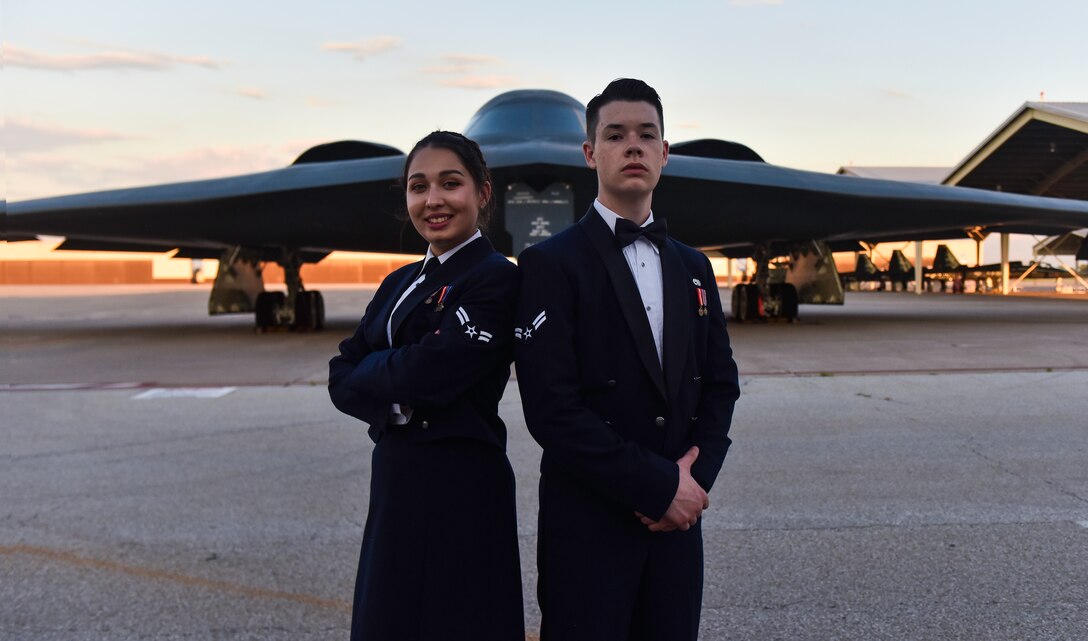 Members of Team Whiteman gather to commemorate the 71st anniversary of the U.S. Air Force at Whiteman Air Force Base, Mo., Sept. 15, 2018.