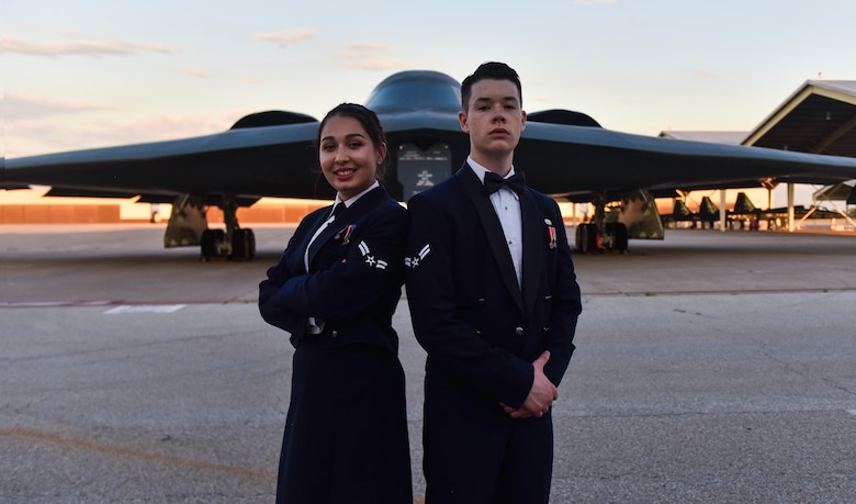 Members of Team Whiteman gather to commemorate the 71st anniversary of the U.S. Air Force at Whiteman Air Force Base, Mo., Sept. 15, 2018.