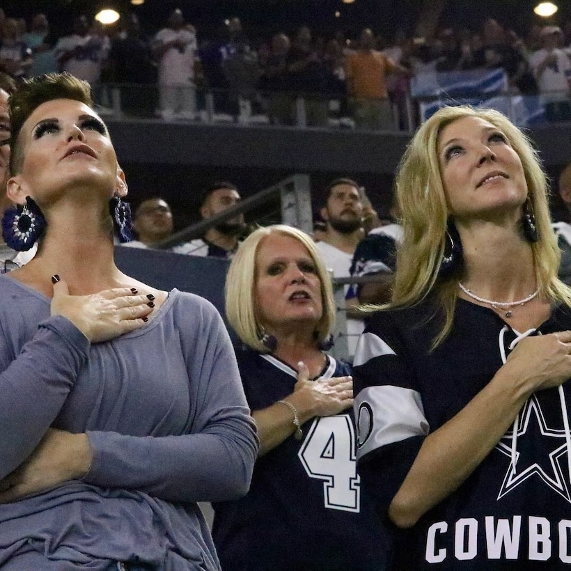 Dallas, Cowboys honor local military members