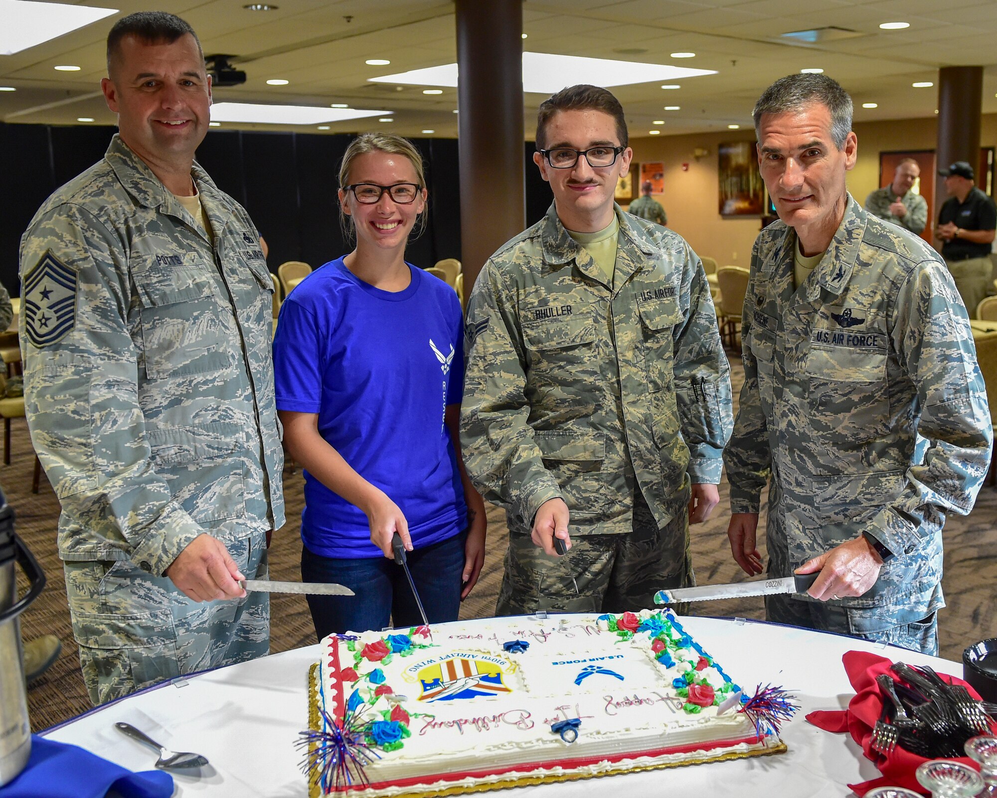 The 910th Airlift Wing celebrates the U.S. Air Force's 71st birthday on Sept. 18, 2018.