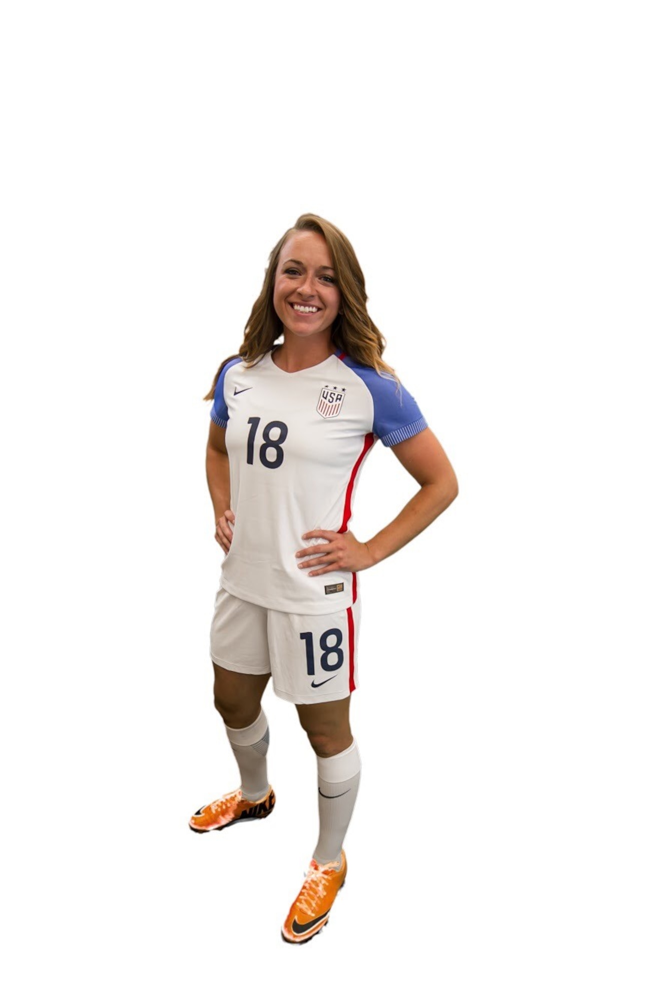 1st Lt. Carlo Cimo, forward, U.S. Women’s National Armed Forces Soccer team. (Courtesy photo)