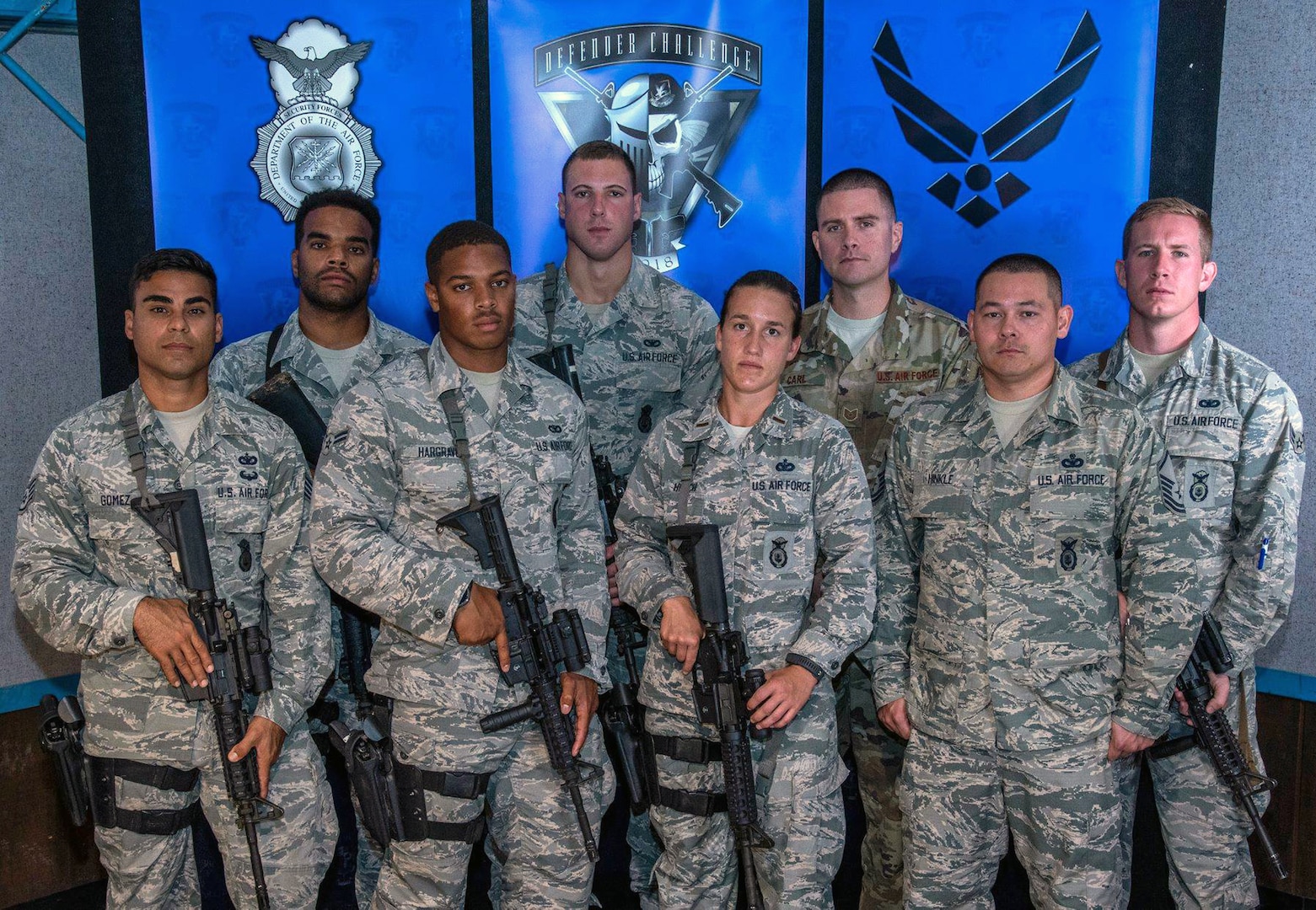Pacific Air Forces (PACAF) Air Force Defender Challenge 2018 team