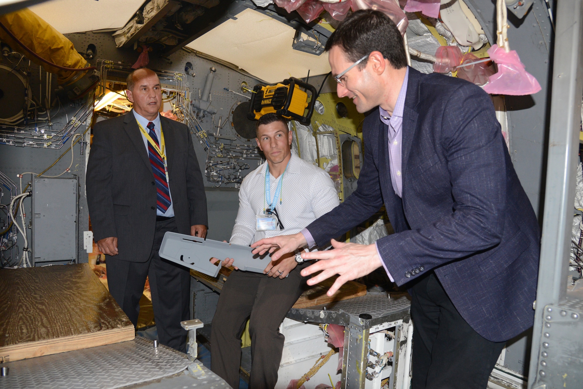 Assistant Secretary of the Air Force for Acquisition, Technology and Logistics Dr. Will Roper visited Tinker Air Force Base Sept. 13 to gain a better understanding of the Air Force Sustainment Center mission as the supporting command for readiness in the Air Force.