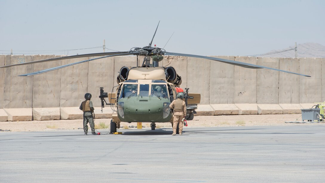AAF UH-60 crewmembers get operational experience with MQT