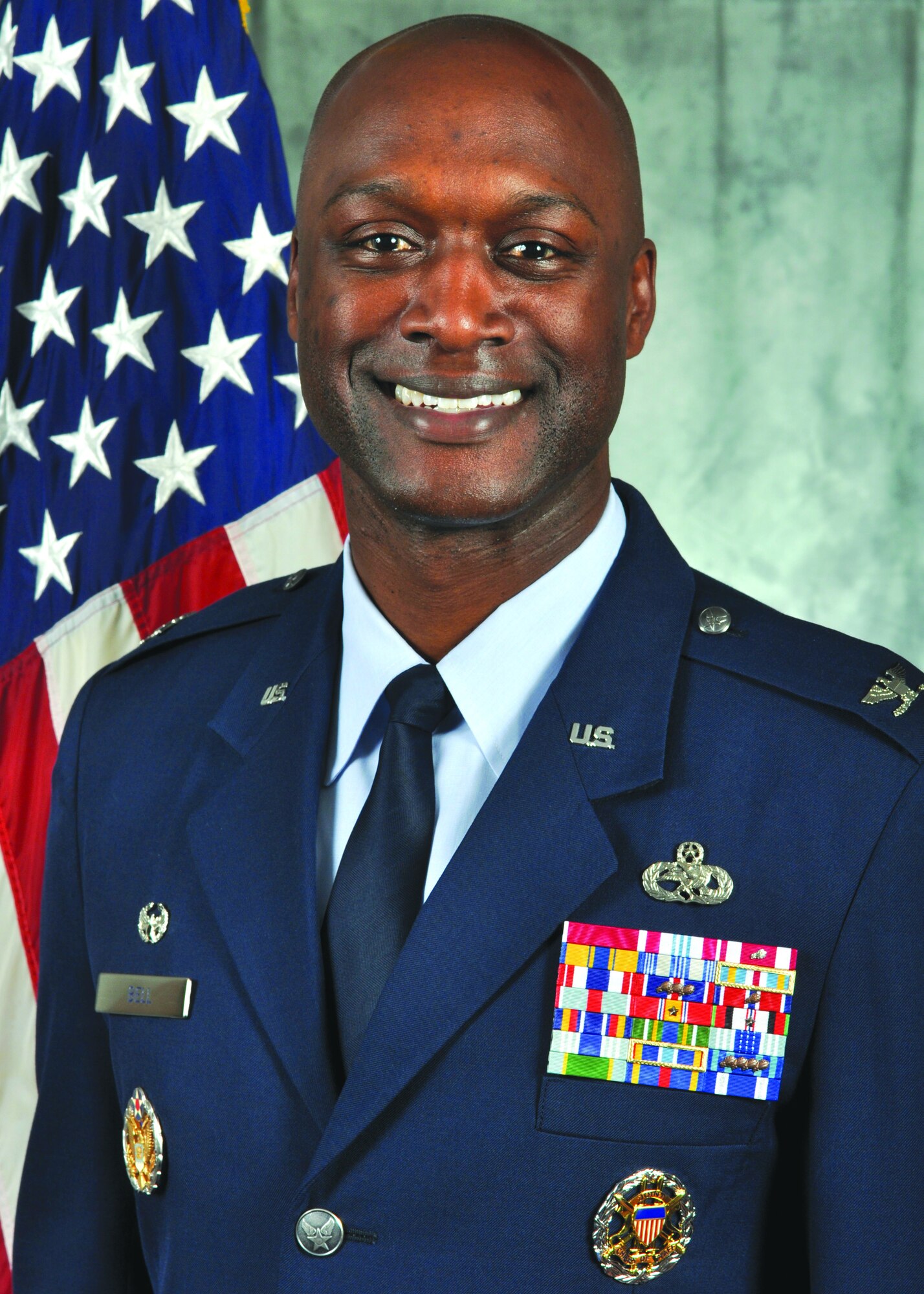 Col. Keyon K. Bell, commander, 72nd Air Base Wing