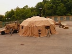 ​Army Space Support Teams command center: ARSSTs provide space-based imagery, intelligence and information to assist combatant commanders in mission planning and decision-making. ARSST teams are highly specialized with many skillsets.  They train specifically for space operations. (CONG archives)