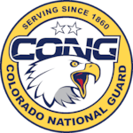 Official Logo of the Colorado National Guard.