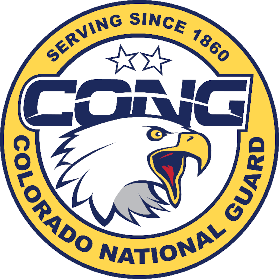 Official Logo of the Colorado National Guard.