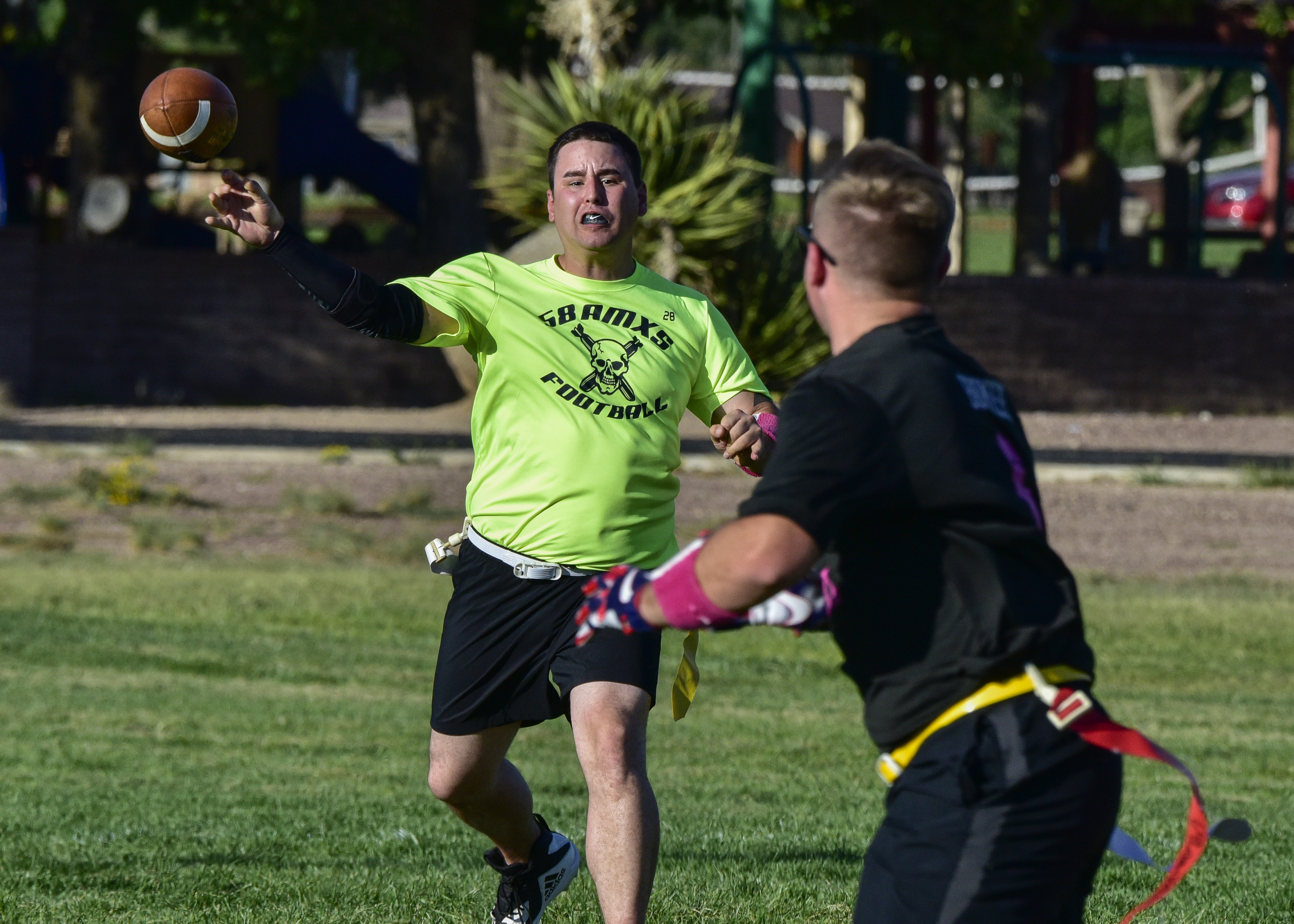 Flag Football Kicks Off On Kirtland Kirtland Air Force Base