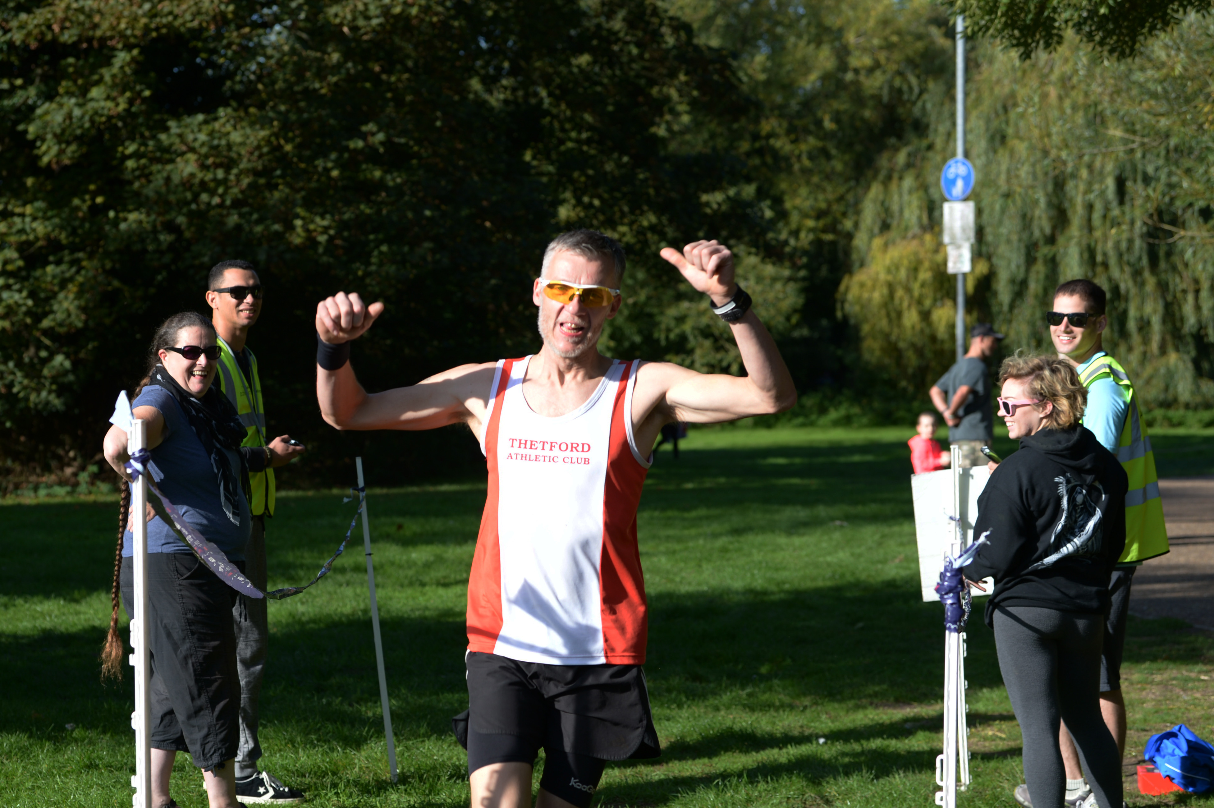 US Airmen volunteer at Thetford Parkrun UK > Royal Air Force Lakenheath