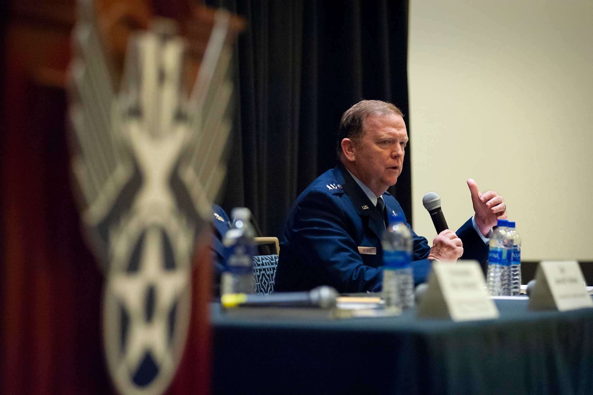 Lt. Gen. Scobee at AFA