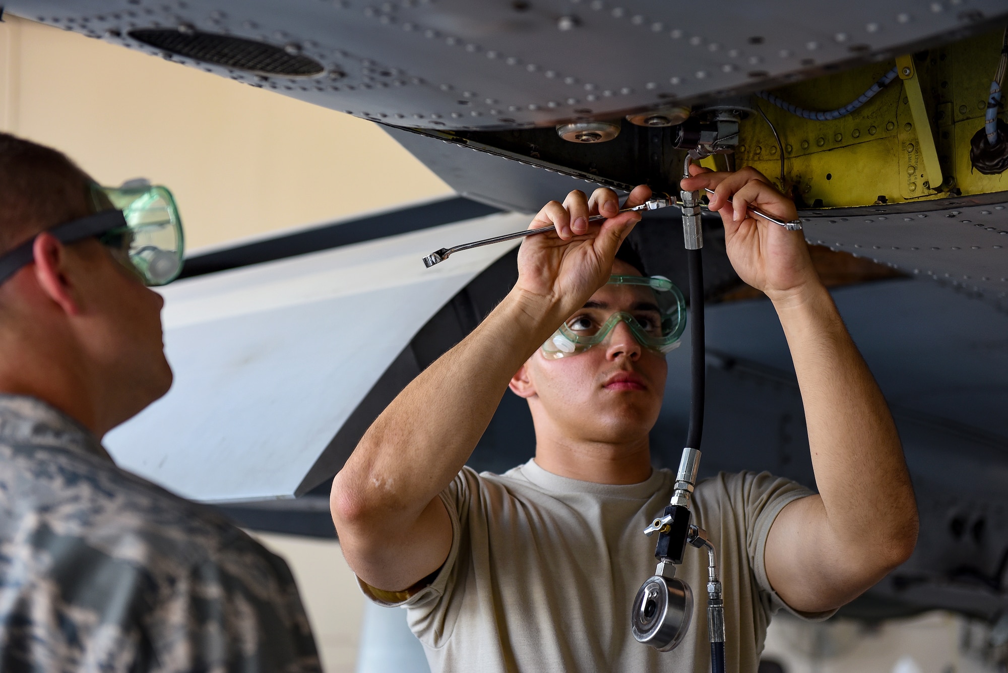 362nd TRS crew chief apprentice course