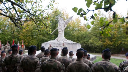 March in Meuse-Argonne Battle Region