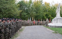 March in Meuse-Argonne Battle Region