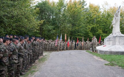 March in Meuse-Argonne Battle Region