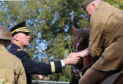 WWI Centennial Nonsard, France Bridge Crossing Reenactment