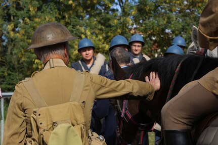 WWI Centennial Nonsard, France Bridge Crossing Reenactment