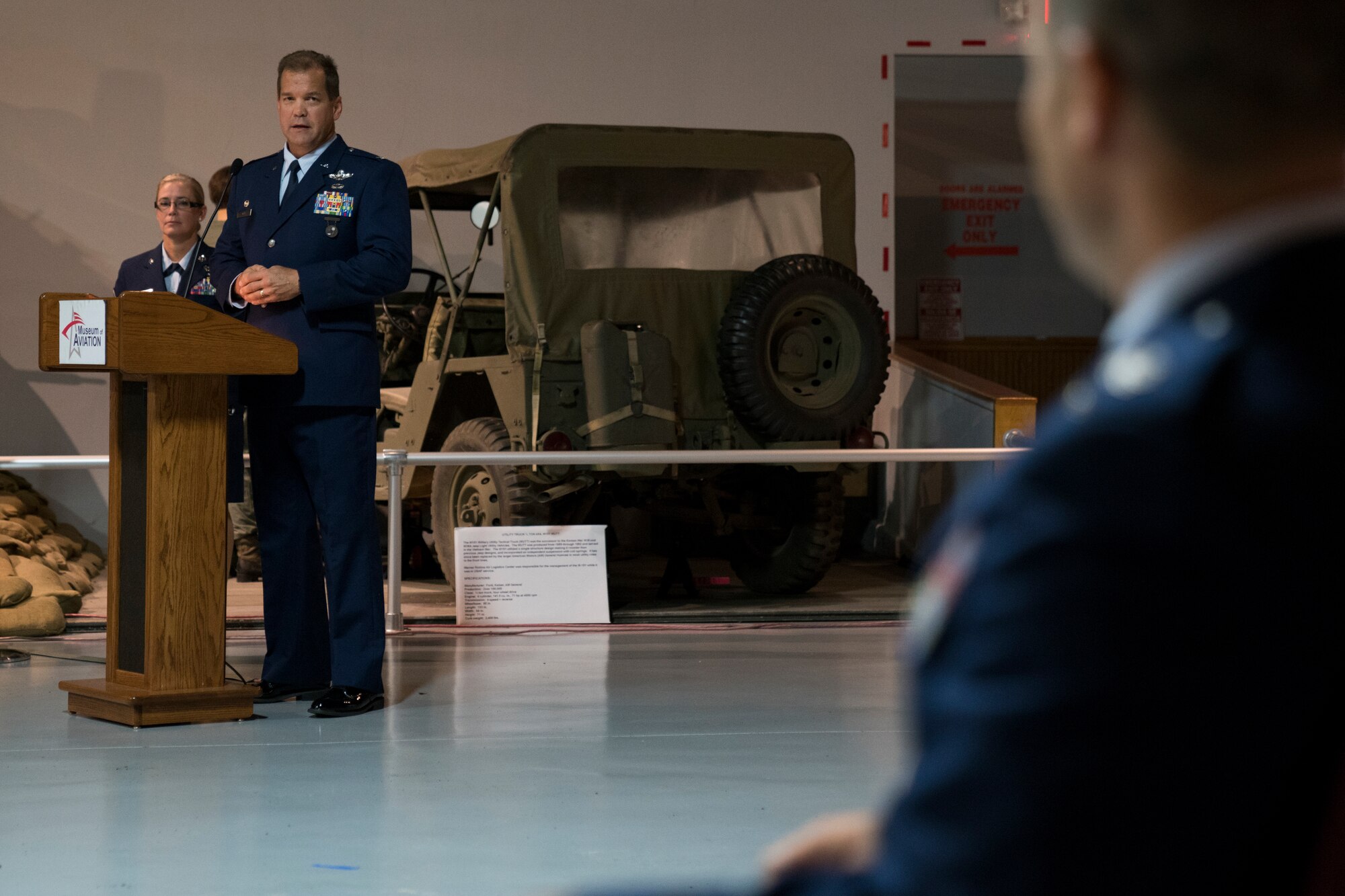 339th Flight Test Squadron change of command ceremony
