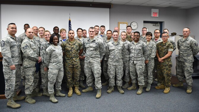 Youngstown Air Reserve Station; Airmen, Marines, and a Sailor took part in a non-commissioned officer leadership development course September 17-21.