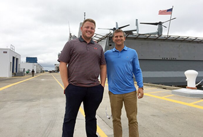 Nearly 300 NUWC Division Newport employees tour ships visiting for International Seapower Symposium