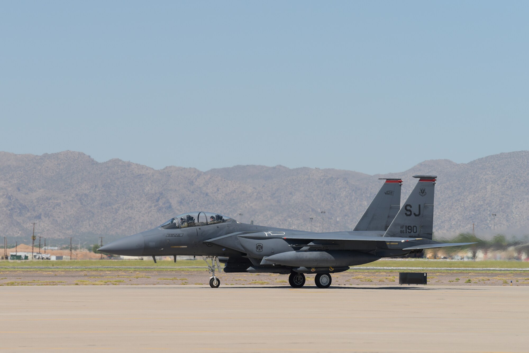 The 944th Fighter Wing hosted the over 1,700 mile mass movement during their unit training assembly and all four entities worked together to ensure the cross country trip happened without a hitch.