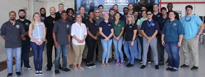 IMAGE: VIRGINIA BEACH, Va. (Sep. 21, 2018) – The combined science, technology, engineering and mathematics (STEM) team from Naval Surface Warfare Center Dahlgren Division, NSWCDD Dam Neck Activity, and Dahlgren’s Sly Fox program led education efforts through hands-on STEM displays to fifth grade Virginia Beach elementary school students at the annual NAS Oceana Air Show.