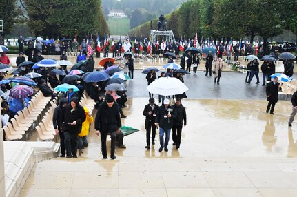 WWI Centennial Commemoration at the Meuse-Argonne American Cemetery