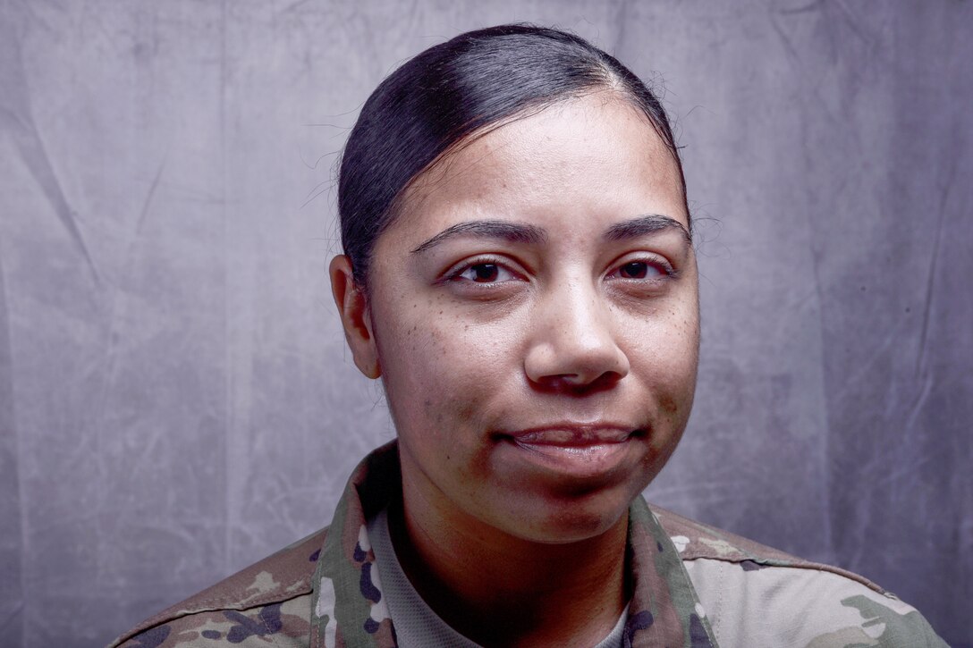 A photo of a female airman.