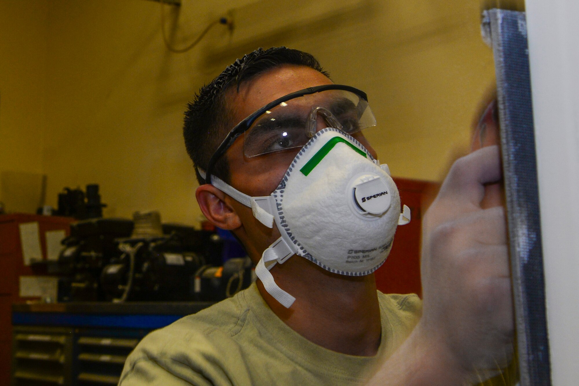 The flight builds, repairs and maintains structures on the installation