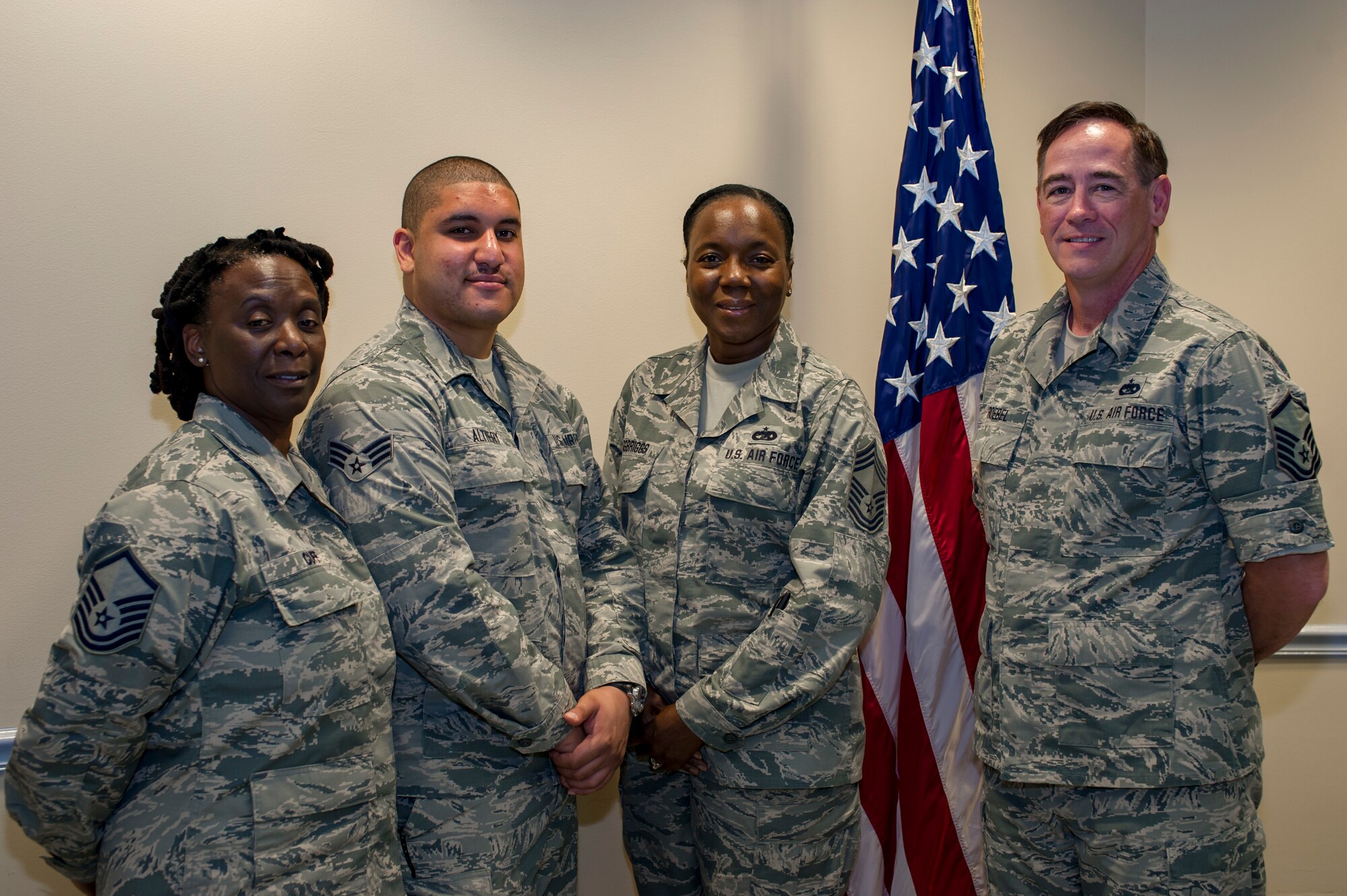 Reserve Citizen Airmen from the 88th Aerial Port Squadron with the 514th Air Mobility Wing at Joint Base McGuire-Dix-Lakehurst, N.J., pose for a photo September 4, 2018. The 88th APS has won “Squadron of the Year,” in 2016 and 2017, as well as multiple Squadron of the Quarter awards from 2016-2018. (U.S. Air Force photo by Senior Airman Ruben Rios)