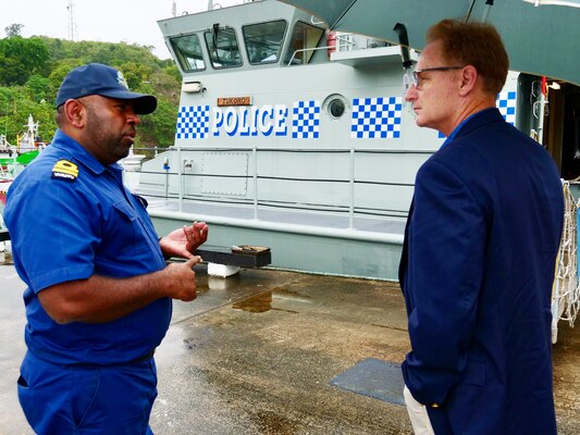 Under SECNAV Visits Vanuatu for Partnership Building