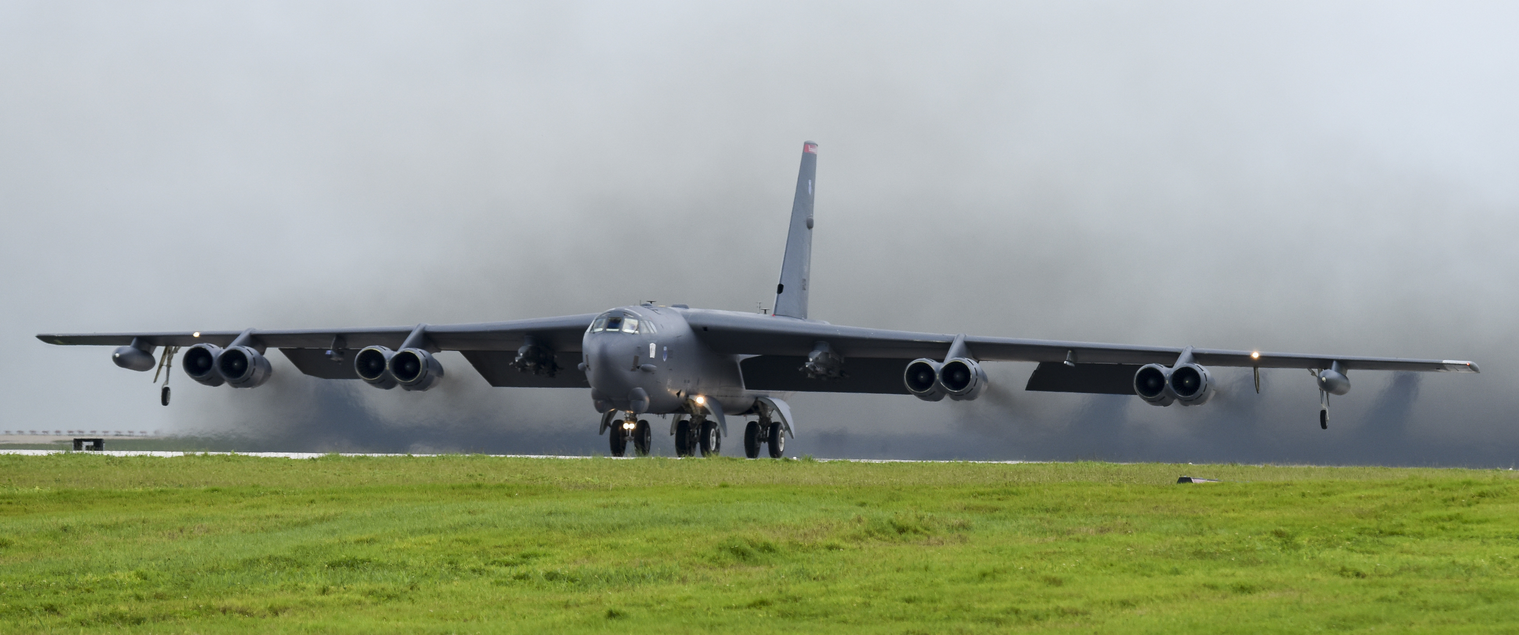 B-52 conduct missions over the South China Sea, Indian Ocean
